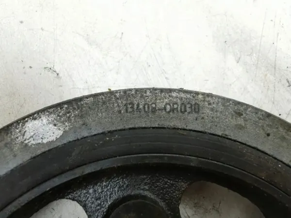 Polia virabrequim Toyota OEM 13408OR030 - Usado image 7
