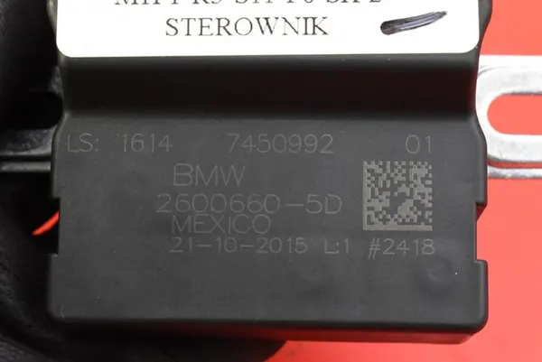 Contrôleur de module de pompe à carburant 7450992 BMW 4 F36 2.0D image 7