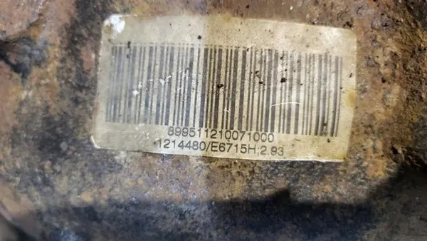 Achterreductor BMW 5 E39 1214480 2.8L 1998 image 4