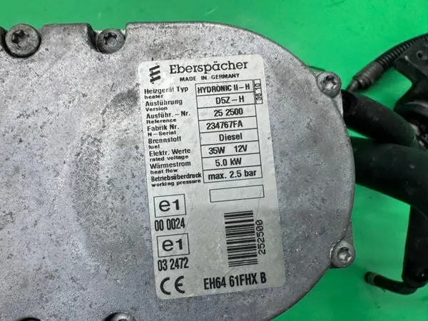 Aquecedor auxiliar Webasto EH6461FHXB Mazda CX-7 image 8