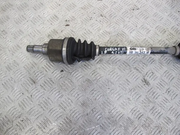 OPEL CORSA F Eixo de Transmissão Esquerdo 1.2 VTI 9836034380 image 2