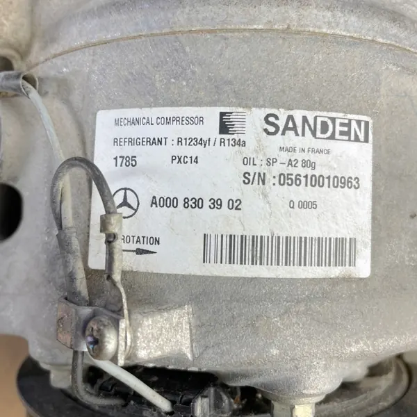 Mercedes A0008303902 Compresseur AC & Tuyaux 2.2CDI image 6