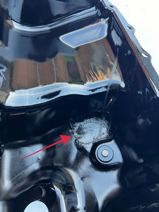 BMW E46 E87 E90 N42 N46 2.0i Oljepanna OEM 11137568565 image 10