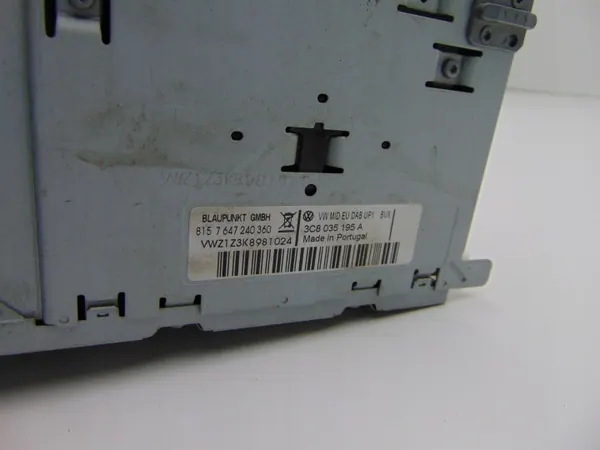 VW OEM 3C8035195A Radio Navigatie CD-speler image 5