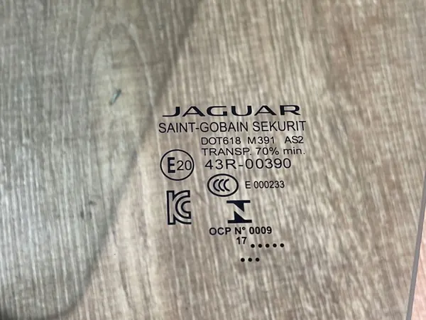 Cristal puerta delantera derecha Jaguar E-Pace OEM 43R00390 image 5
