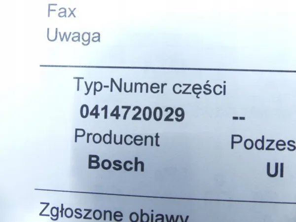 OEM 0414720029 testad spolarpump 1.9 TDI image 3