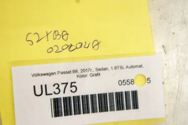UL375 Etulasi VW Passat B8:lle - Käytetty image 8