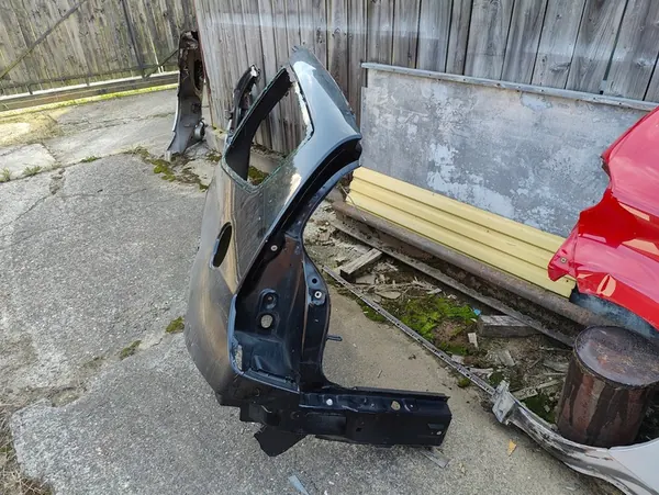 Conjunto de painéis de reparação (esquerdo + direito) para Citroen C2 I 03-08, 1,2 mm image 3