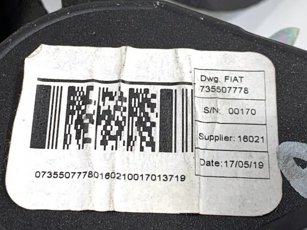 Oikea etuturvavyö Fiat Ducato III 735507778 image 4