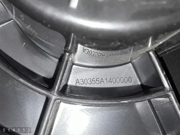 Ventilateur de chauffage Nissan OEM a30355a1400000 image 5