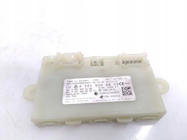Keyless Module (KESSY) Mercedes-Benz S W221 A2219006803 image 1