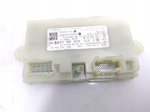 Keyless Module (KESSY) Mercedes-Benz S W221 A2219006803 image 3