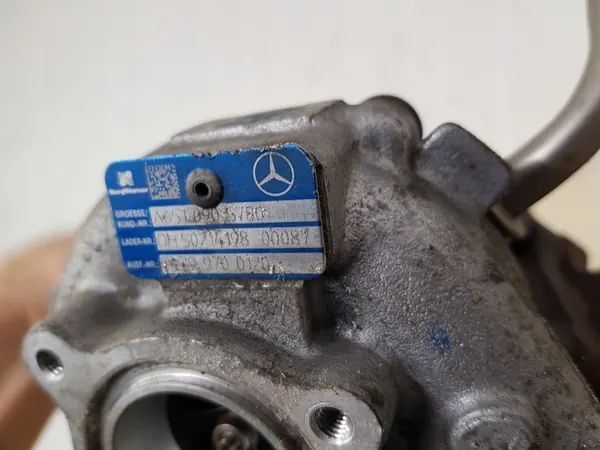 TURBOCOMPRESOR MERCEDES W204 W212 SPRINTER 2.2 CDI A6510902880 image 6