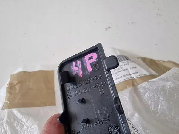 Copertura gancio traino sinistra VW Touareg I 7L6 06-10 image 4