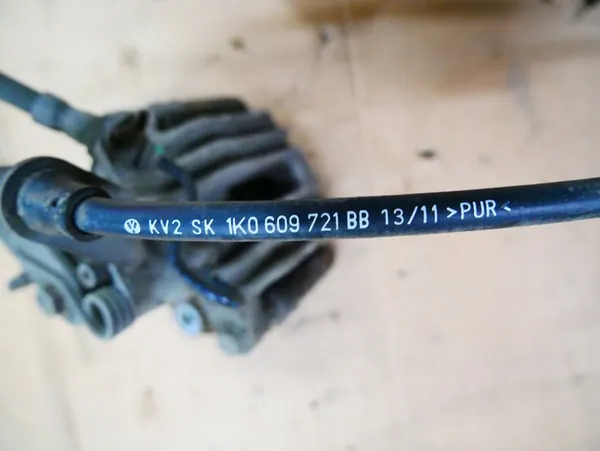 SEAT LEON II 1.4 TSI Linker Hinterer Bremssattel 1K0609721BB image 3