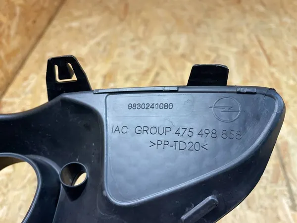 Rejilla de faro antiniebla delantero derecho Opel Corsa F 9830241080 image 10