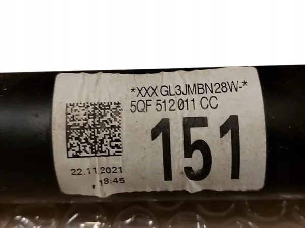 2x Amortisseur arrière OEM 5QF512011CC pour Audi Q3 image 4