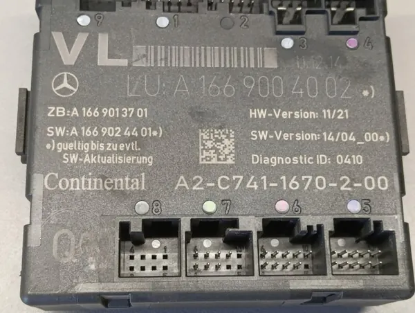 Module de porte avant OEM A1669004002 Mercedes-Benz image 3