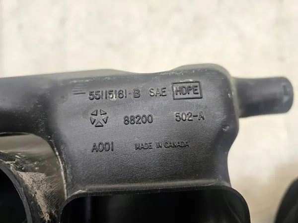 Jeep Wrangler TJ 96-06 Lämmitysilmaputki OEM 55115161-B image 8
