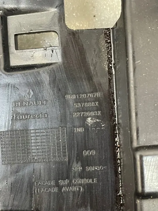Marco panel túnel central OEM 969120767R Renault Zoe II image 5