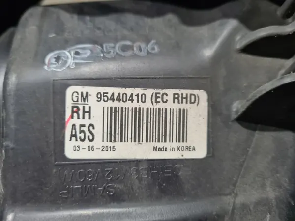 OEM 95440410 oikea ajovalo Opel Mokka image 8