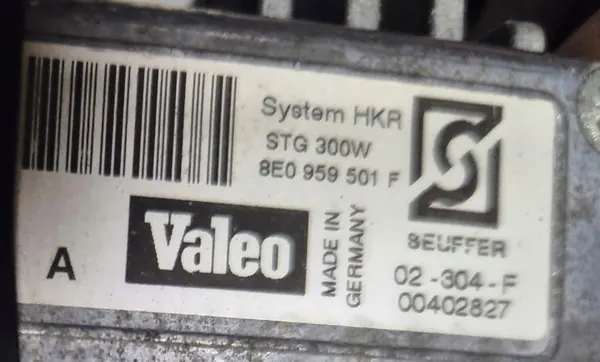 Kylarrubrikmodul Audi A4 B6 image 2