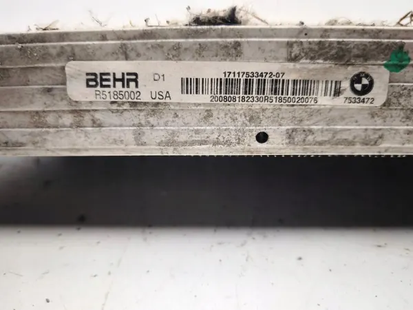 Radiateur d'eau OEM 17117533472 pour BMW X5/X6 image 8