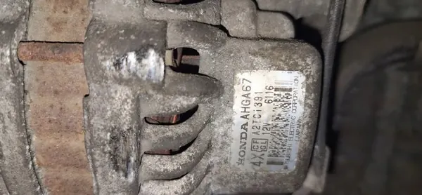 Honda Civic Alternator 2006 1.8L ahga67 image 4