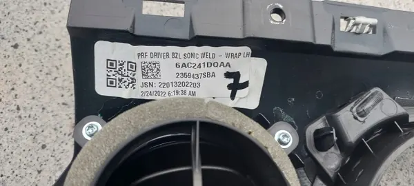 Cadran Compteur Jeep Wrangler JL 21-22 OEM WRANGDEKOR7 image 3