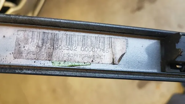 Garniture de toit gauche 197 Mercedes W212 A2126900582 image 6