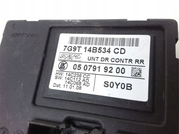 Module de porte Volvo V70 OEM 7G9T14B534CD - Occasion image 3