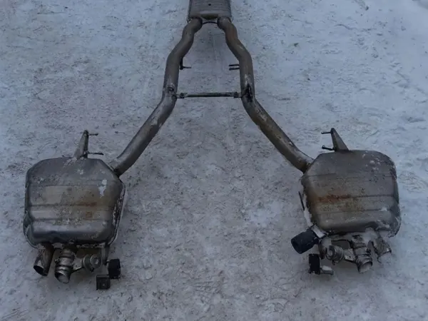 Silenciador BMW OE OEM 7578189 para Serie 7 4.0L image 4