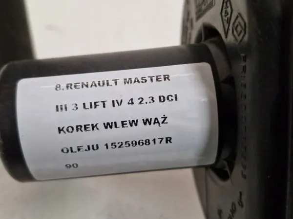 Oljefyllkork OEM 152596817R för Renault Master 3 image 9