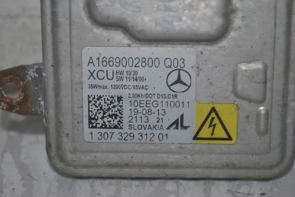 XENON SCHEINWERFER NIVEAU MODUL MERCEDES W204 A1669002800 image 4