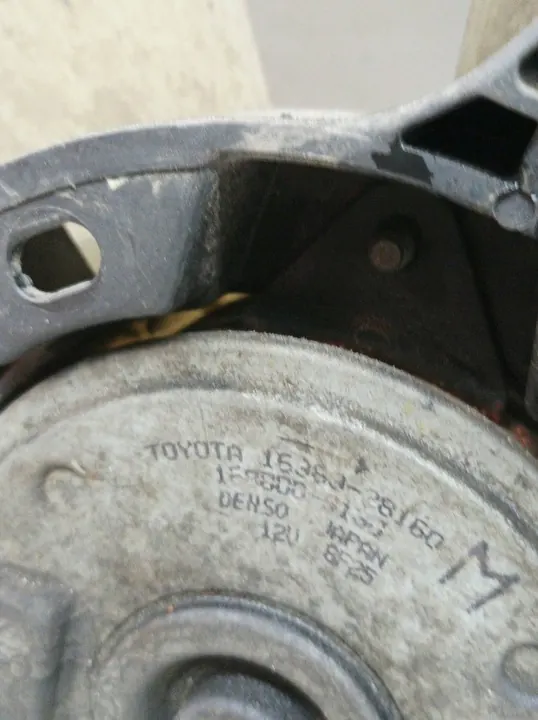 Kylarrubrik 1.4 D Toyota Corolla IX (2000-2006) OEM 1636328160 image 5