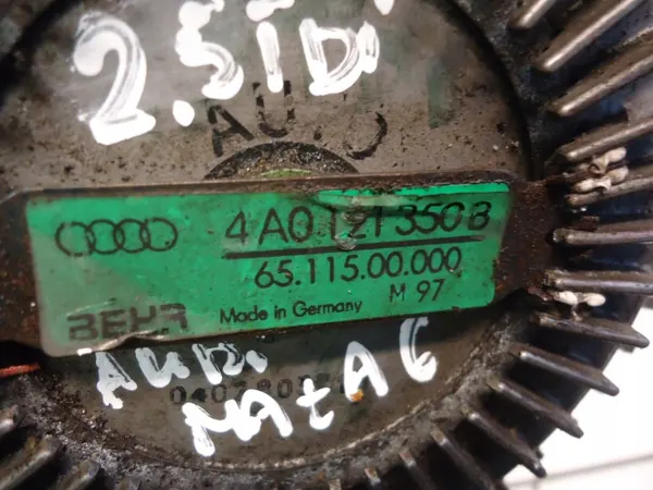 Embrayage Visqueux AUDI 100 2.5TDI OEM A0121350B image 3