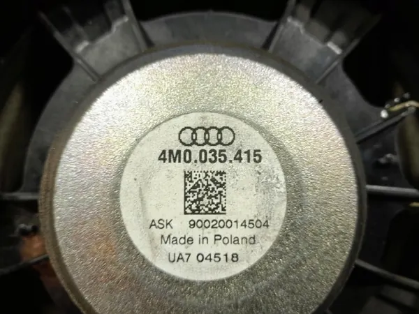 Audi Q7 II 4M voorlinker deurluidspreker OEM 4M0035415 image 3