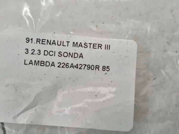 Sonda Lambda Renault OEM 226A42790R - Usado image 6