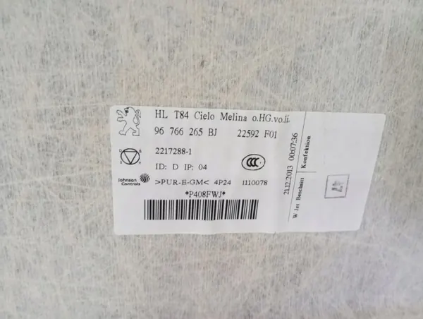 Peugeot 3008 I Panorama Dakbekleding OEM 96766265BJ image 8