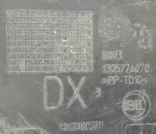 Right Side Trim Fiat Ducato Boxer Jumper OEM 735422845 image 9