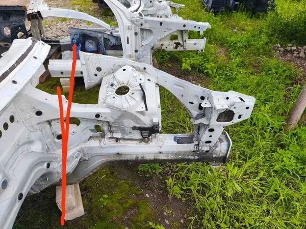 Painel lateral dianteiro esquerdo BMW X6 (E71, E72) 7174281 image 1