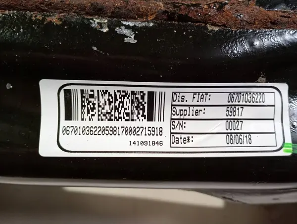 Maserati Levante 3.0D bakfjädring OEM 06701036220 image 9