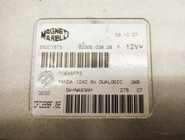 Dualogic-ohjain OEM 55207675 Fiat Panda 1.2:lle image 3