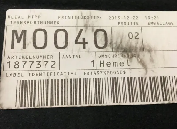 DAF Hyt bakvägg OEM 1877372 - Begagnad image 4