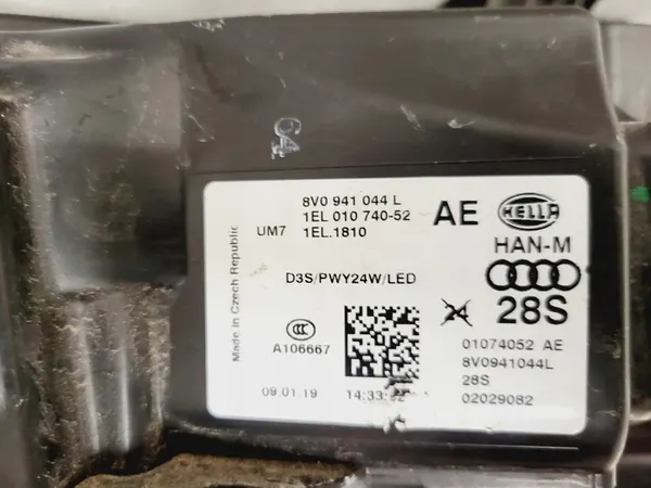 AUDI A3 S3 8V 13- FARO BI-XENON DERECHO 8V0941006 image 6