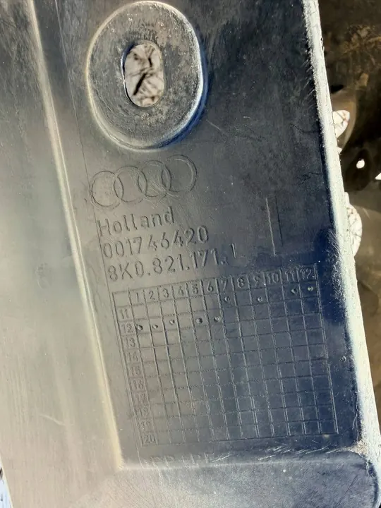 A4 8K Front Left Wheel Arch 8K0821171L image 4