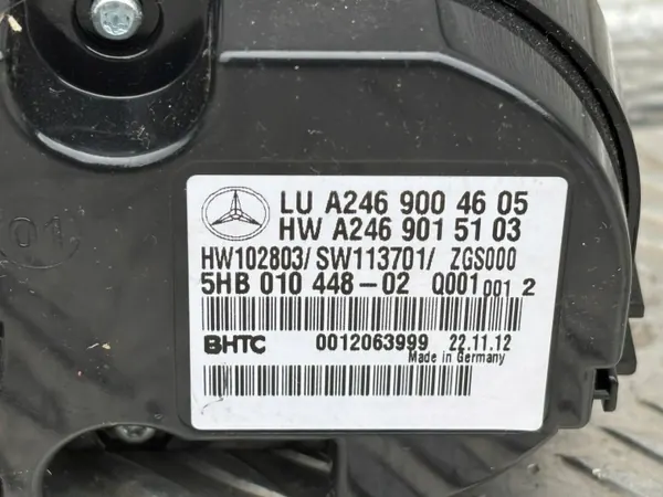 Panneau climatisation Mercedes A2469004605 - Occasion image 4