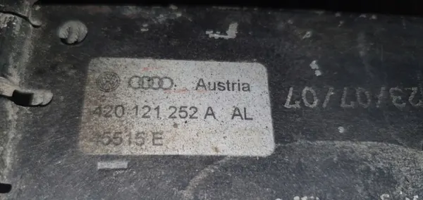 CHŁODNICA WENTYLATOR AUDI R8 420121252AL image 4