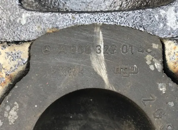 OEM A0003220144 Attache ressort avant - Mercedes image 3