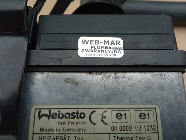 Webasto Thermo Top C 5.2kW Dieselverwarmer OEM 92255B image 7